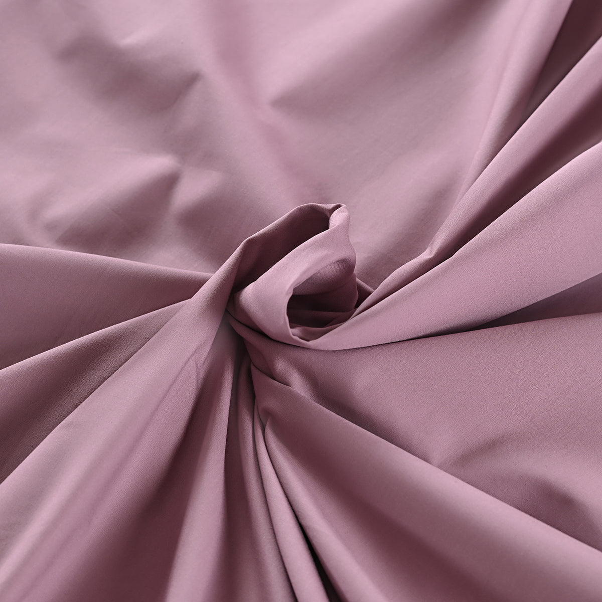 Eden Crisp & Light Weight 100% Cotton Solid Purple Bed Sheet with Pillow Case