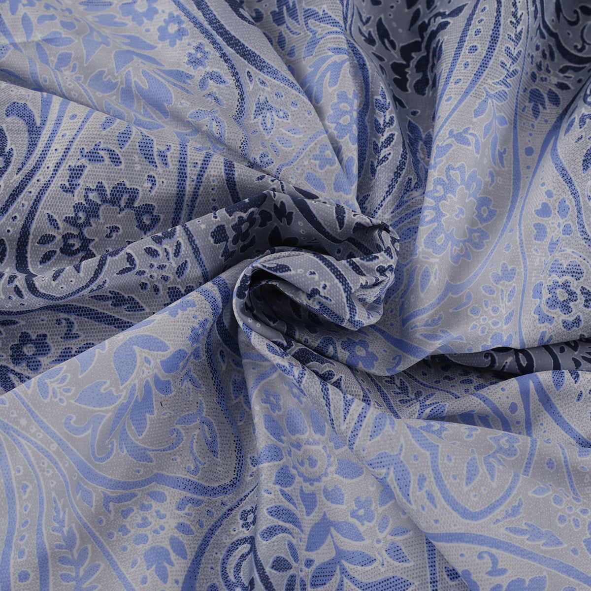 Royal Botanic 200 TC Ombre Bonanza 100% Cotton Bed Sheet With Pillow Case