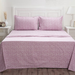 Royal Botanic 144TC Cotton Bed Sheet With Pillow Case