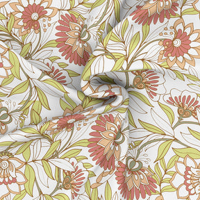 Royal Botanic 144TC Cotton Bed Sheet With Pillow Case