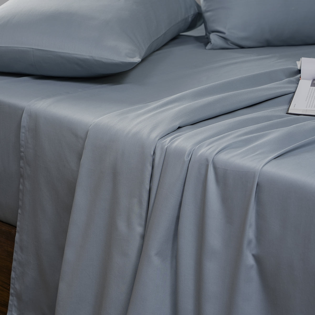 Melina Plain 100% Cotton Extra Soft & Luxurious Bed Sheet with Pillow Case
