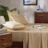 Melina Plain 100% Cotton Extra Soft & Luxurious Bed Sheet with Pillow Case