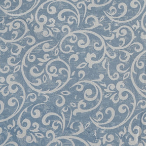 Acanthus Serenity Visual Treat Print Bed Sheet With Pillow Case