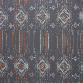 Hermosa Sensory Bloom Allegra 100% Cotton Printed Bed Sheet with Pillow Case Orange