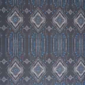 Hermosa Sensory Bloom  100% Cotton Printed Bed Sheet with Pillow Case Blue