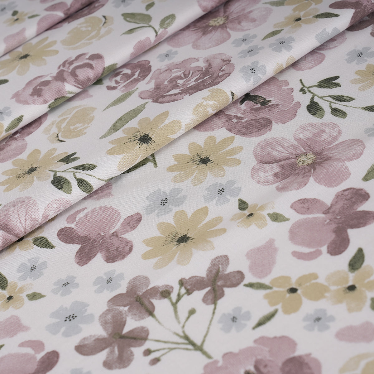Sensory Bloom Petalyn 100% Cotton Pink Bed Sheet with Pillow Case