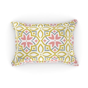 Modern Sanctuary Azur Printed 200 TC 100% Cotton Orange Bed Sheet with Pillow Case