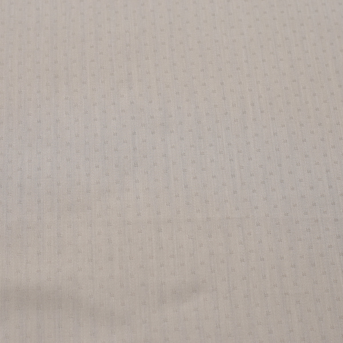 Clemonte Self Jacquard 100% Cotton Cream Bed Sheet