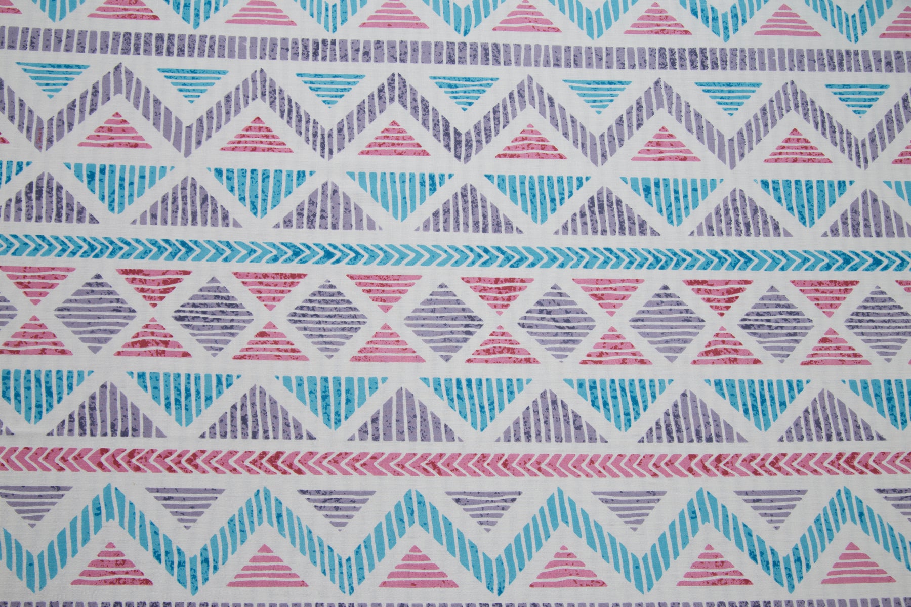 Donatella Delilah Printed 200 TC 100% Cotton Blue Bed Sheet