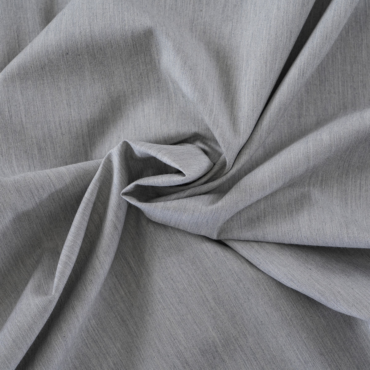 Emmie Made With Egyptian Cotton Ultra Soft Grey Bed Sheet with Pillow Case