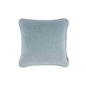 Blaize 100% Cotton Solid Weave Blue Cushion Cover