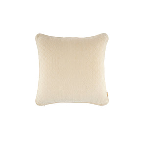 Blaize 100% Cotton Solid Weave Beige Cushion Cover
