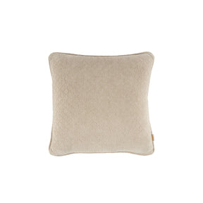 Blaize 100% Cotton Solid Weave Beige Cushion Cover