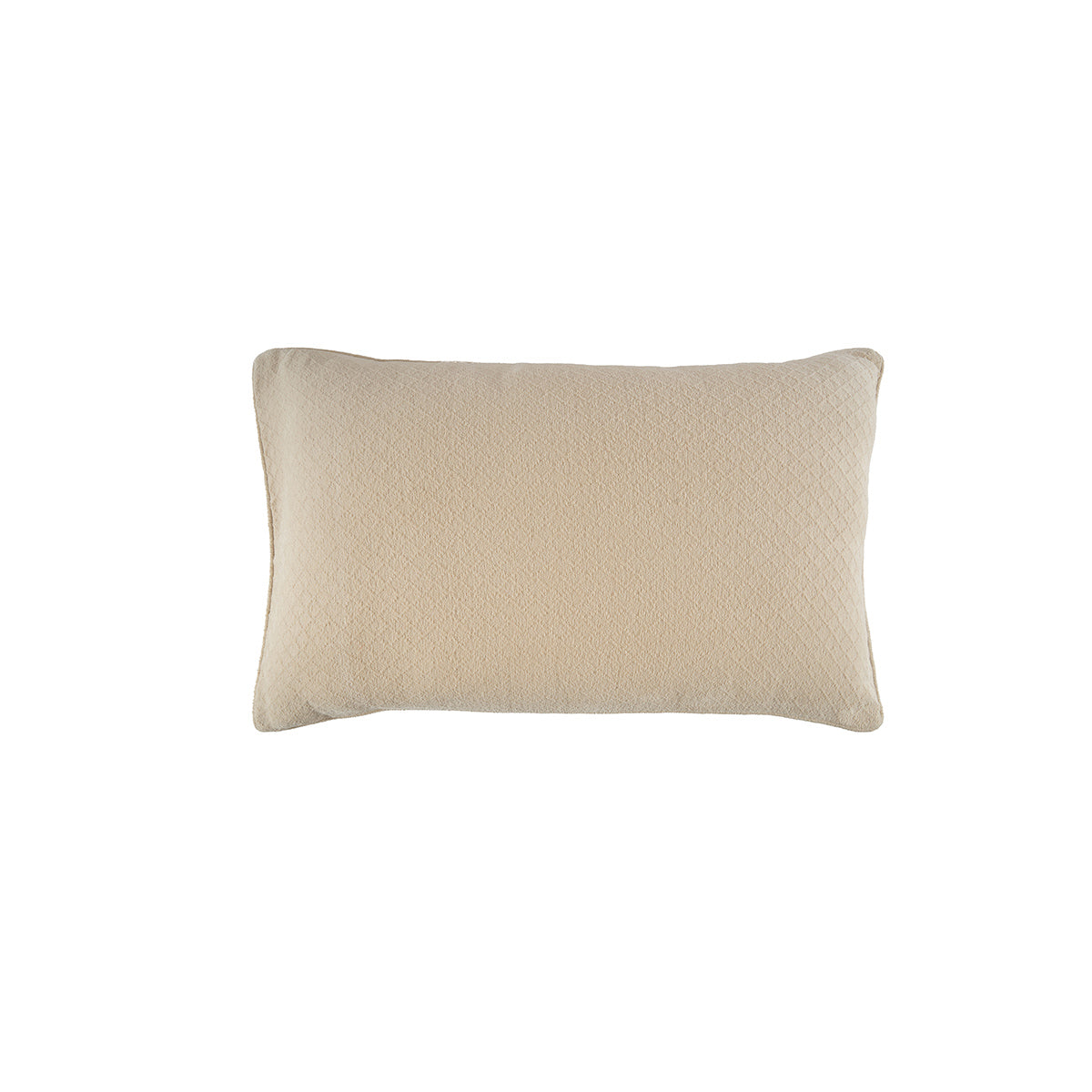 Blaize 100% Cotton Solid Weave Beige Pillow Sham Set