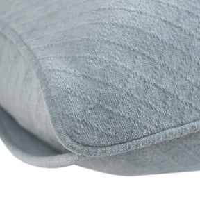 Blaize 100% Cotton Solid Weave Blue Pillow Sham Set