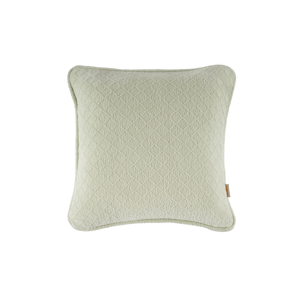 Blaize 100% Cotton Solid Weave Green Cushion Cover