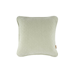 Blaize 100% Cotton Solid Weave Green Cushion Cover