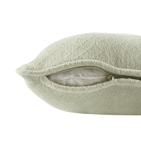 Blaize 100% Cotton Solid Weave Green Cushion Cover