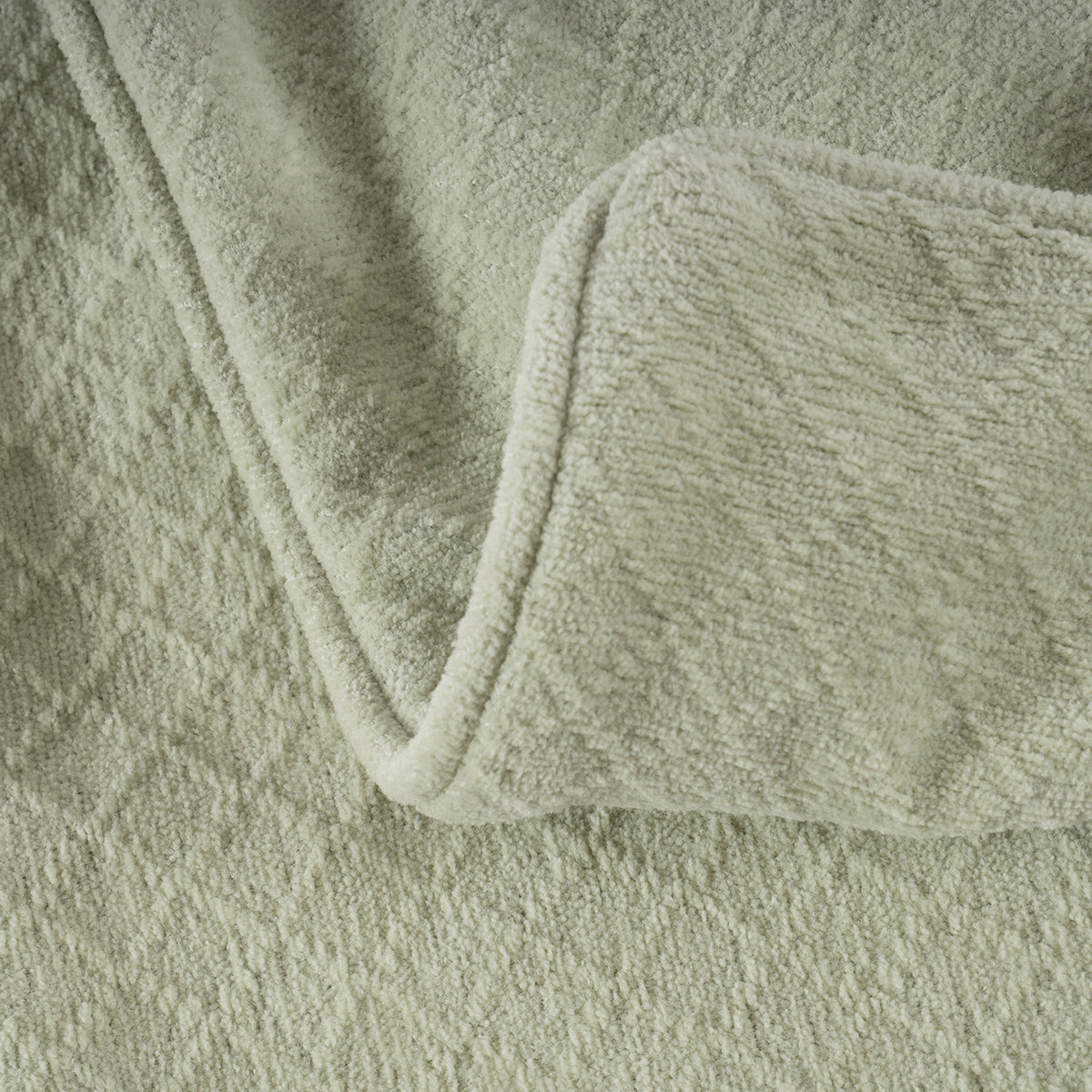 Blaize 100% Cotton Solid Weave Green Cushion Cover