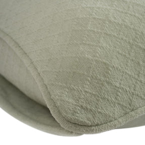 Blaize 100% Cotton Solid Weave Green Pillow Sham Set