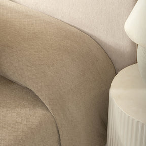 Blaize 100% Cotton Solid Weave Grey Bed Cover