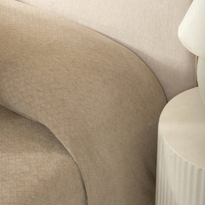 Blaize 100% Cotton Solid Weave Grey Bed Cover