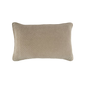 Blaize 100% Cotton Solid Weave Grey Pillow Sham Set