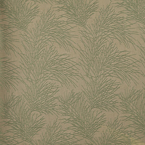 Cacti Spine J/Q Woven Yard Dyed Green Curtain Set