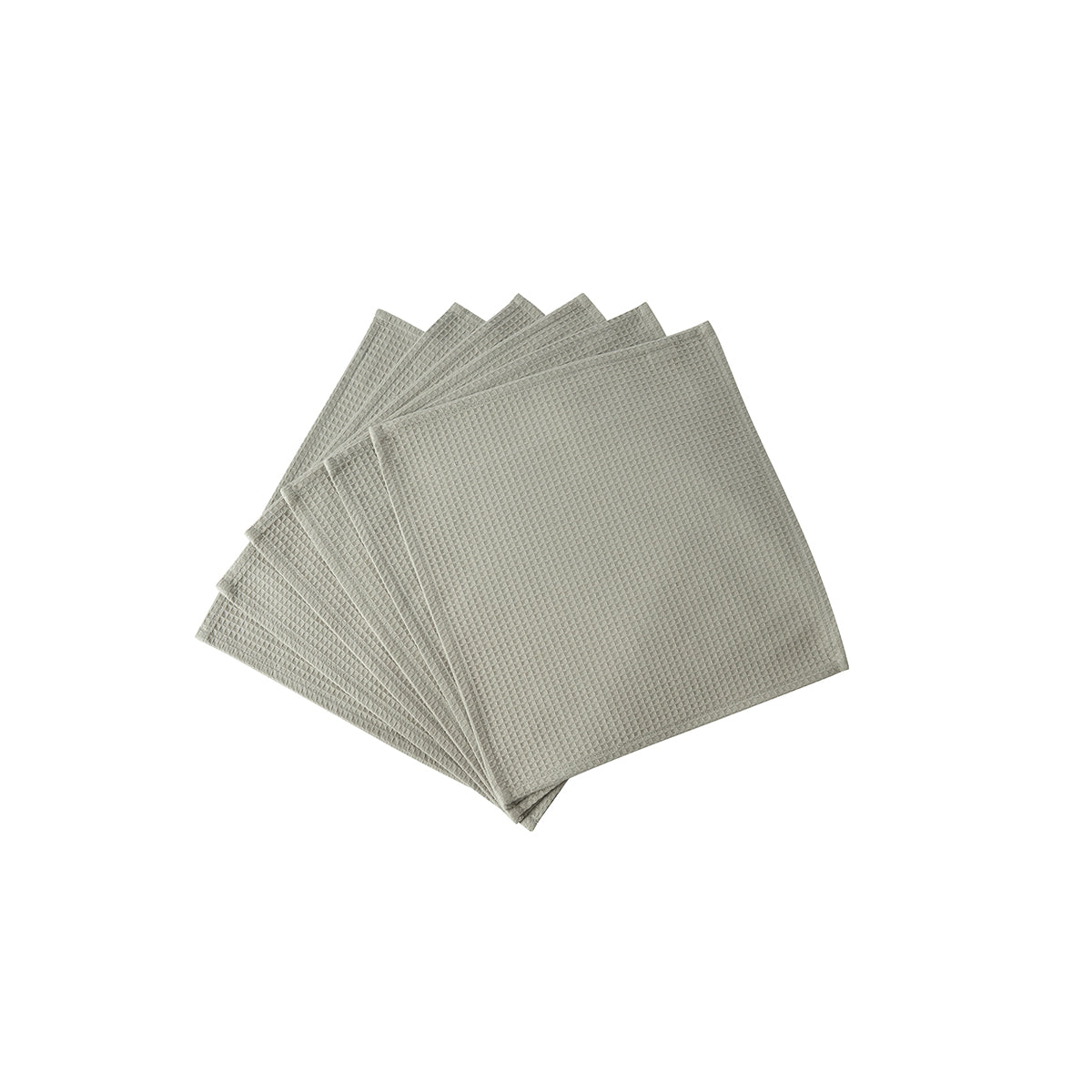 Catalina Waffle Antimicrobial Antifungal Super Absorbent Quick Dry Gym/Travel Grey Towel