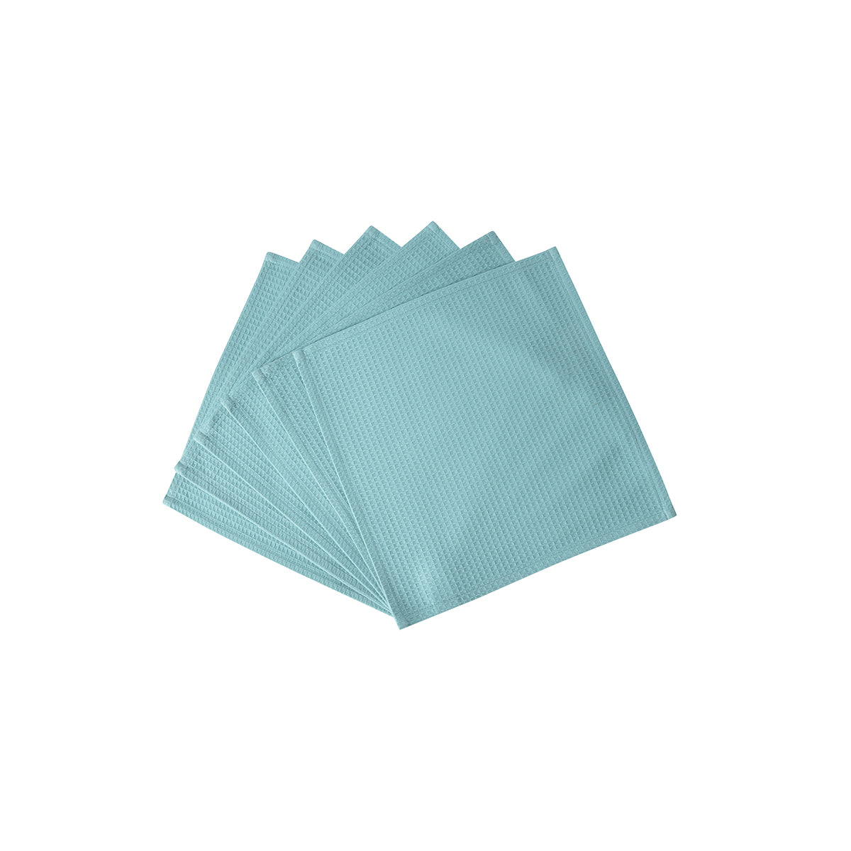 Catalina Waffle Antimicrobial Antifungal Super Absorbent Quick Dry Gym/Travel Nile Blue Towel