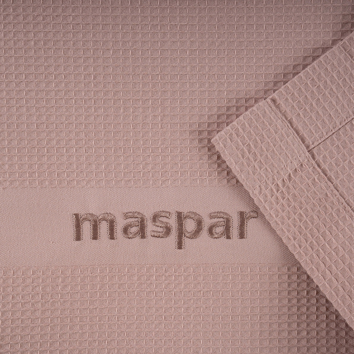 Catalina Waffle Antimicrobial Antifungal Super Absorbent Quick Dry Gym/Travel Pale Mauve Towel