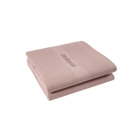 Catalina Waffle Antimicrobial Antifungal Super Absorbent Quick Dry Gym/Travel Pale Mauve Towel