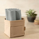 Catalina Waffle Antimicrobial Antifungal Super Absorbent Quick Dry Gym/Travel Vapour Blue Towel