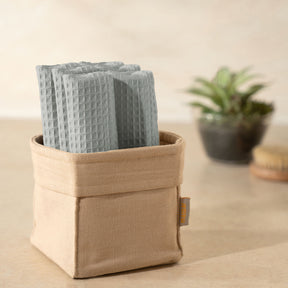 Catalina Waffle Antimicrobial Antifungal Super Absorbent Quick Dry Gym/Travel Vapour Blue Towel