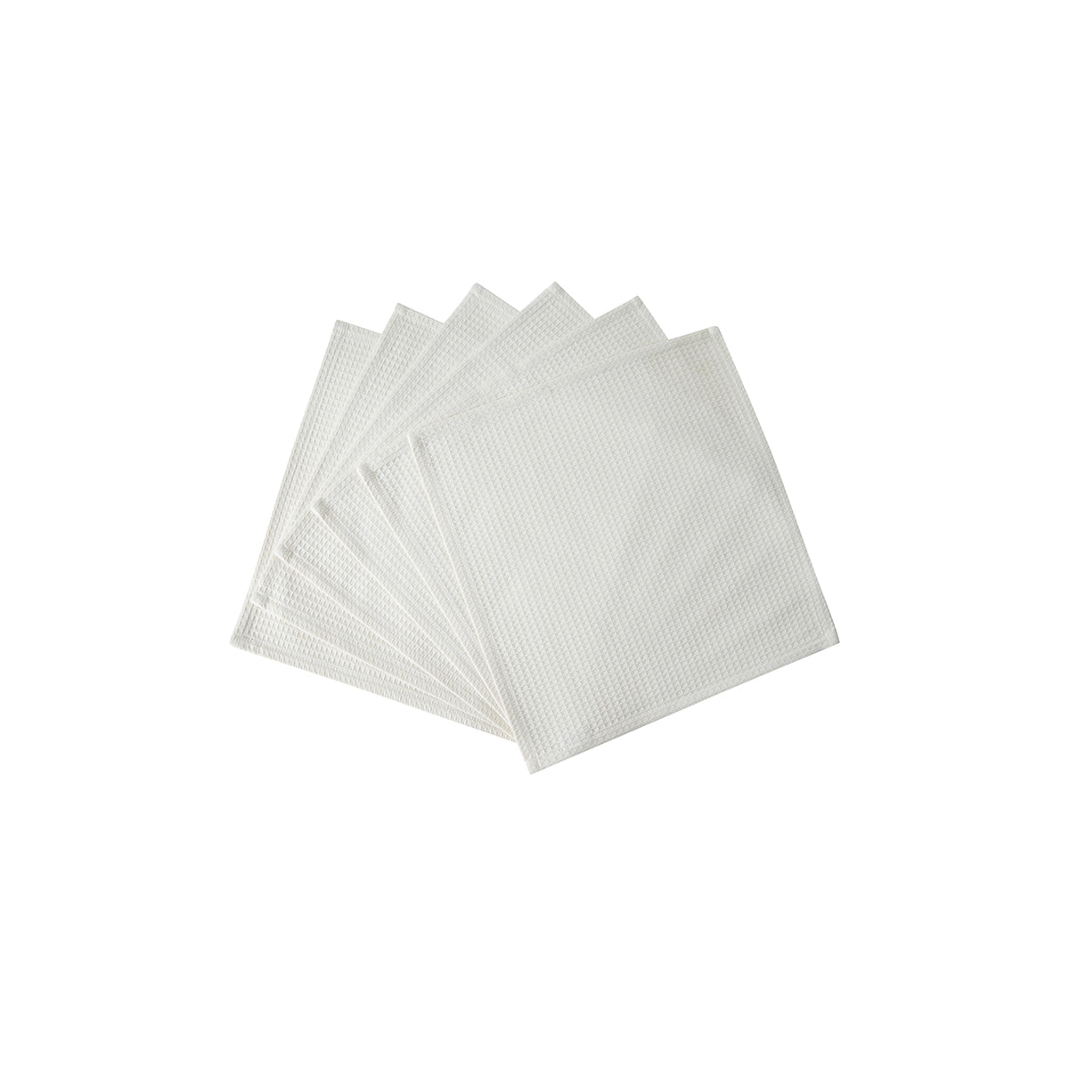Catalina Waffle Antimicrobial Antifungal Super Absorbent Quick Dry Gym/Travel White Towel