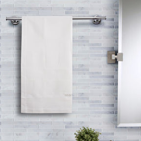 Catalina Waffle Antimicrobial Antifungal Super Absorbent Quick Dry Gym/Travel White Towel