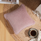Charlotte Woven Misty Rose Cushion Cover