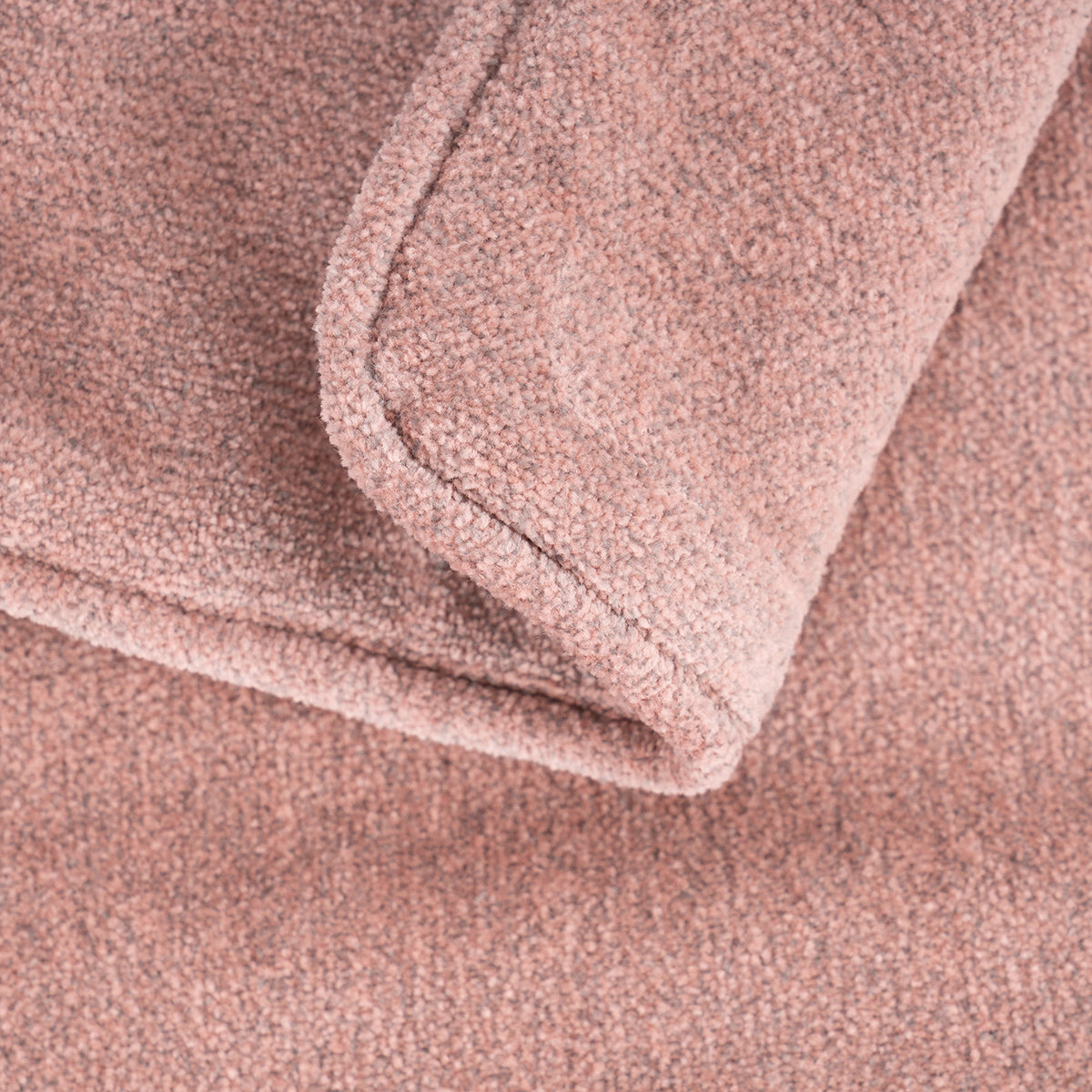 Charlotte Woven Misty Rose Pillow Sham Set