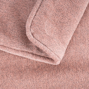 Charlotte Woven Misty Rose Pillow Sham Set