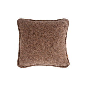 Charlotte Woven Tawny Brown Cushion Cover