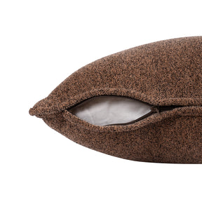 Charlotte Woven Tawny Brown Cushion Cover