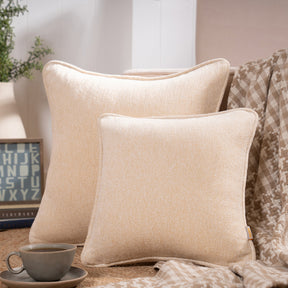 Charlotte Woven Vanilla Cushion Cover