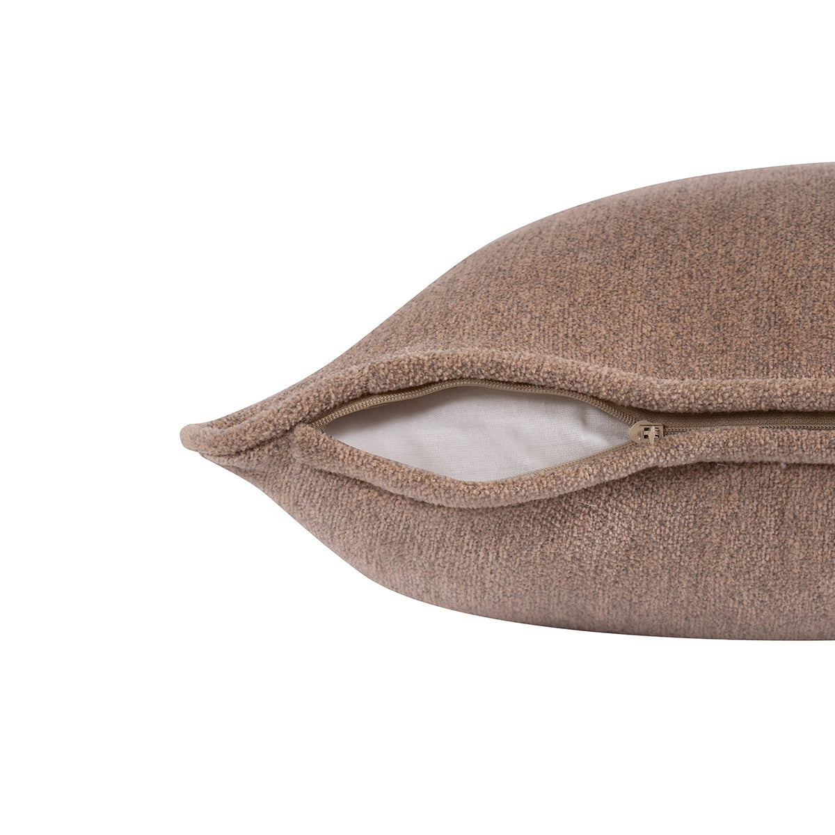Charlotte Woven Warm Sand Cushion Cover