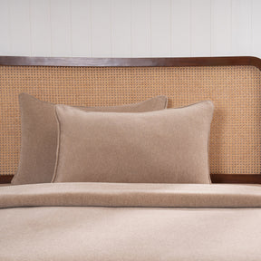 Charlotte Woven Warm Sand Pillow Sham Set