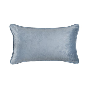 Classical Impression Ingrid Damask 100% Cotton Cushion Cover Blue