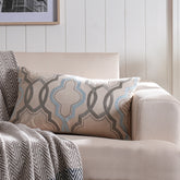 Classical Ornate Kravet Harmony Cushion Cover Blue