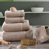 Colorart Embedded Stripe Linen Towel