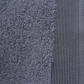 colorart embedded stripe pewter towel