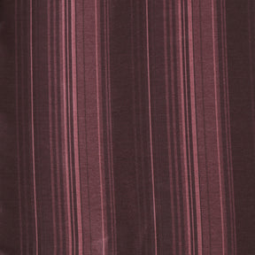 Duo Stripe Woven Yard Dyed Purple Curtain Set