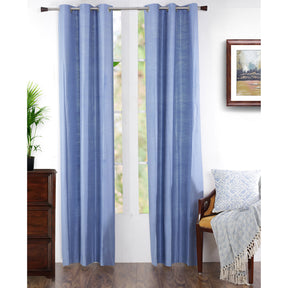 Tussah Silk Curtain Set